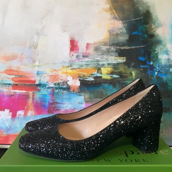 Kate Spade new york Dolores Block-Heel Pumps - Picture 2 of 6